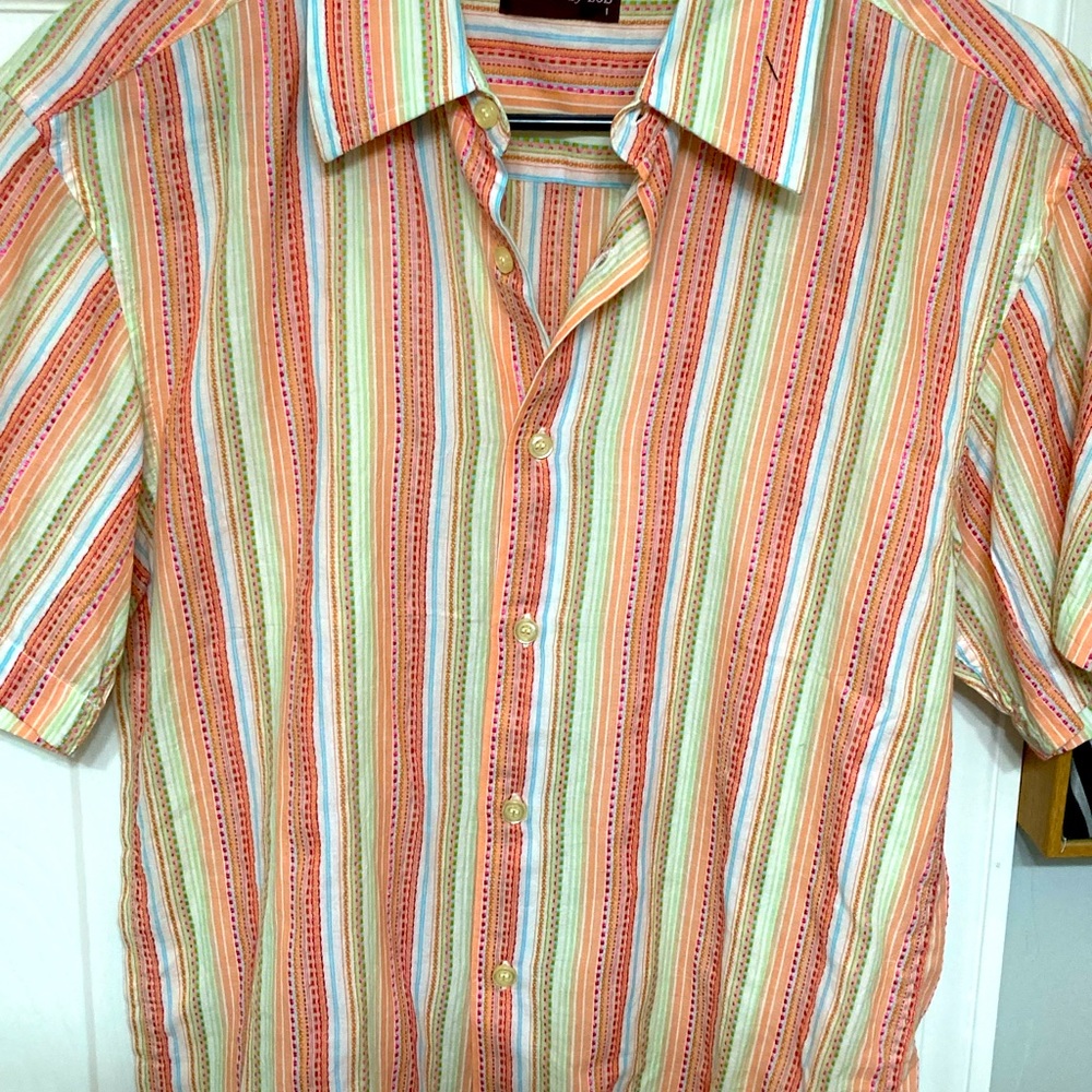 Pastel button down